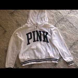 PINK White Hoodie